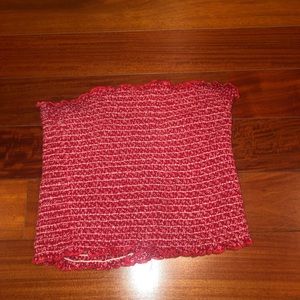 RED BRANDY MELVILLE TUBE TOP